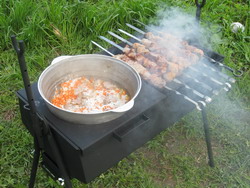 Illatos bárány nyárson egyszerűen és gyorsan válassza receptek nyárson egy piknik