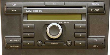 Aux - usb ford 6000cd