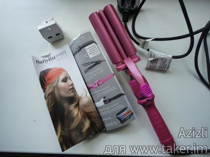 Babyliss pro triple barrel waver - hot pink