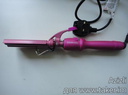 BaByliss PRO tripla hordó Waver - pink (rózsaszín) BaByliss PRO tripla hordó Waver - pink