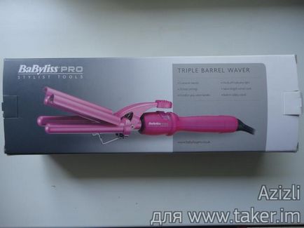 Babyliss pro triple barrel waver - fierbinte roz