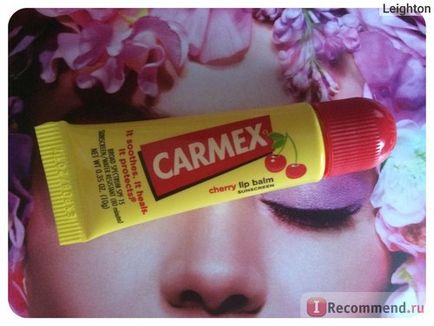 Бальзам для губ carmex cherry flavoured lip balm tube 1