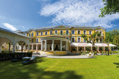 3 Belvedere Hotel Belvedere 3 kezeléssel Franzensbad cseh utazásszervező a Cseh Köztársaságban „jelen van