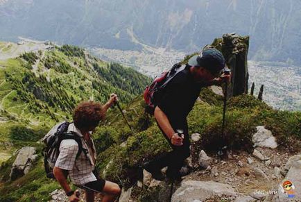 Hibátlan emelkedés a Mont Blanc