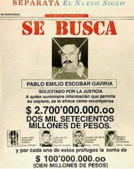 Életrajz Pablo Emilio Escobar