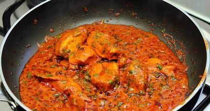 Bucate din bucătăria indiană de pui curry cum să gătească, reteta de pui curry