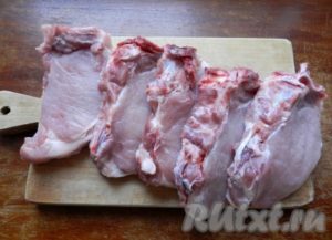Carne de porc fiartă rece în aerogrill - pregătim pas cu pas de la fotografie