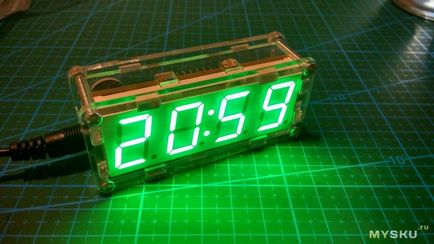 Годинник-конструктор diy led electronic clock