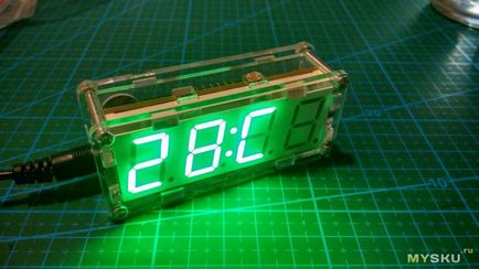 Годинник-конструктор diy led electronic clock