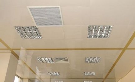 Чим обробити стелі в офісних і виробничих приміщеннях