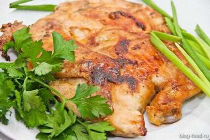Csirke Tabaka klasszikus recept egy fotó