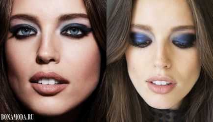 Culori de umbre pentru ochi albaștri make-up celebrități, bonamoda