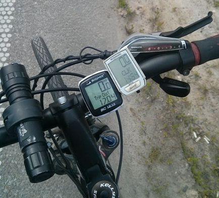 Un senzor de cadență de la aproape orice calculator pentru biciclete