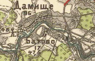 Daimische, harta rutieră daimishche, harta satelit, harta detaliată, fotografia de pe satelit