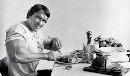 A kalória deficit - diétás Arnold Schwarzenegger