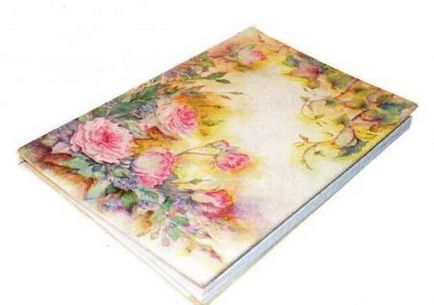 Decoupage - notepad