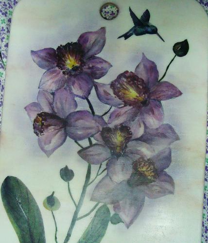 Decoupage cu pastel umbrea o parte din sfaturile practice