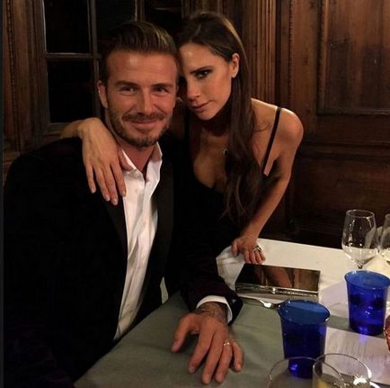 David és Victoria Beckham játszott egy titkos esküvő