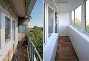 Designul balconului în ideile de design ale lui Hrușciov