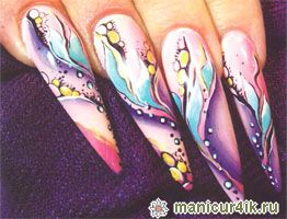 Design de unghii 2010 nail art sub semnul tigrului