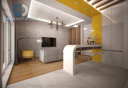 Дизайн однокімнатної квартири (200 фото)