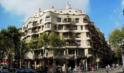 Casa este destul de în istoria Barcelonei, fotografie