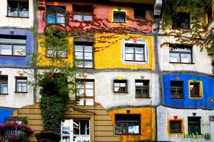 Casa Hundertwasser, Viena, Austria