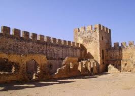 Cetatea antică frangokastello de pe insula Creta