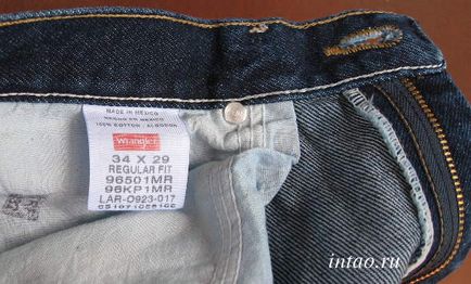 Джинси wrangler з ebayдіалогі про покупках