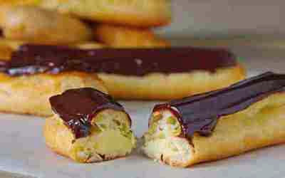 Eclairs la domiciliu