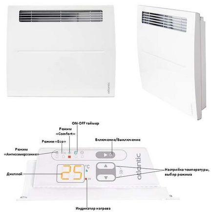 Convectoare electrice de încălzire cu economie de energie