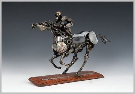 Фактиков - скульптури з заліза Джеймса Корбетта