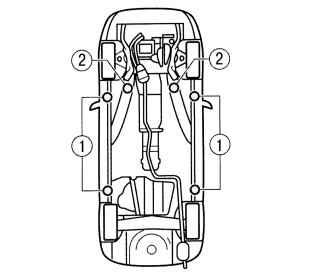 Ford focus, підйом автомобіля за допомогою домкрата, форд фокус