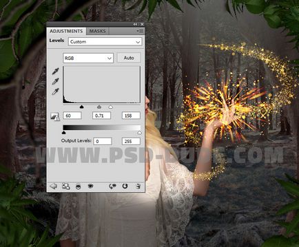 Photo manipuláció tündér por az Adobe Photoshop