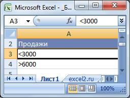 Функція бсчёт () - підрахунок з множинними умовами в ms excel - сумісно з microsoft excel