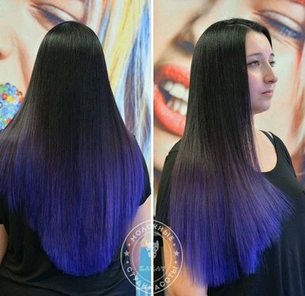 Ідеї ​​фарбування волосся ombre-тренд 2017, стильні зачіски