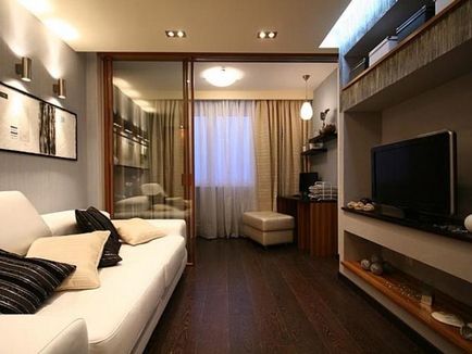 Інтер'єр вітальні 20 кв м (90 фото) - зонування кімнати і вибір стилю