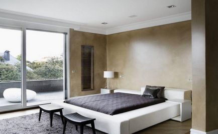 Інтер'єр спальні фото кімнати в квартирі реальні, спокійні приклади, картинки дизайну простіше,