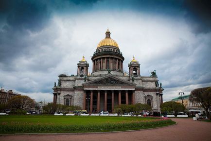 Catedrala Sf. Isaac din muzeul și templul din Sankt Petersburg