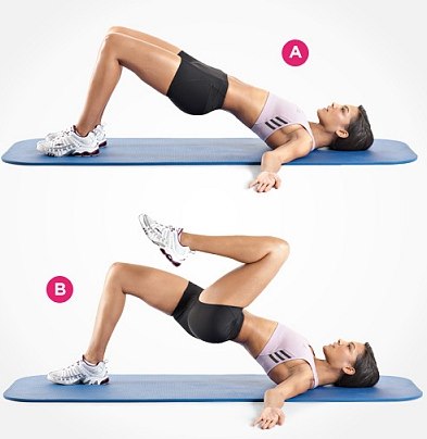 Ce exerciții trebuie făcute pentru a pompa fundul
