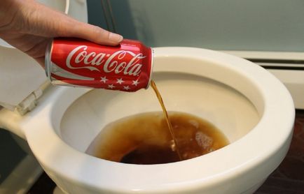 Як «кока-колою» чисть побутові прилади і сантехніку