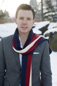 Як носити шарф чоловічий стиль