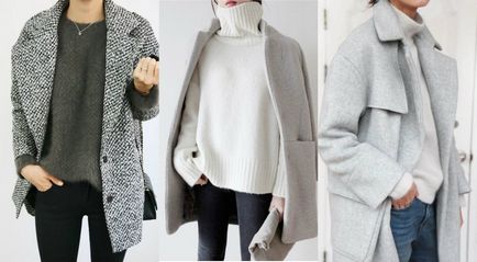 Cum să purtați un pulover în îmbrăcămintea de iarnă (fotografie)