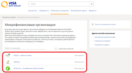 Як отримати онлайн займ на ківі гаманець миттєво без відмов