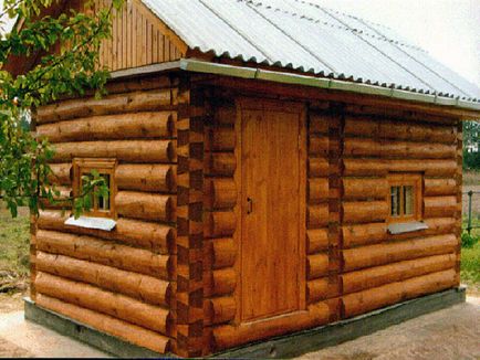 Cum de a construi o saună în caracteristicile casei de țară de a construi camere mici cu propriile mâini, fotografii și clipuri video