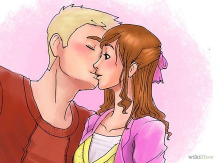 Як поцілувати дівчину в перший раз у вашій кімнаті