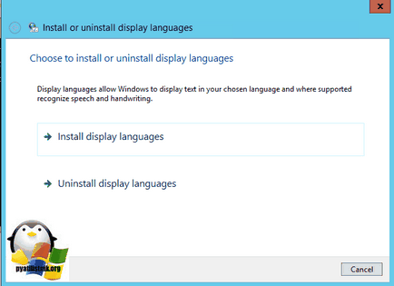 Ahogy Russify Windows Server 2012 R2, konfigurálása szerverek Windows és Linux