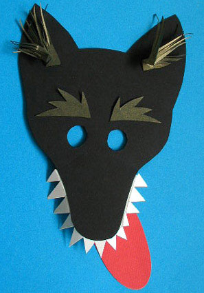 Як зробити маску вовка - як зробити в домашніх умовах