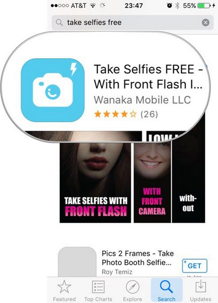 Cum de a face un flash pentru selfie pe orice iPhone