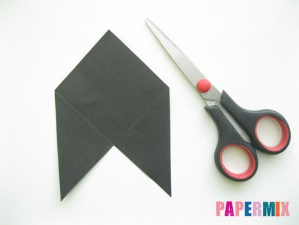 Як зробити закладку кота з паперу своїми руками